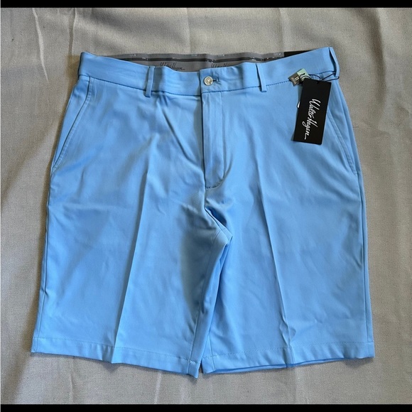 Walter Hagen Perfect 11 Blue Golf Shorts - Picture 3 of 9